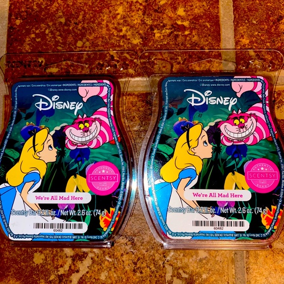 Scentsy Disney Alice in Wonderland wax bars *NEW* - Picture 1 of 1